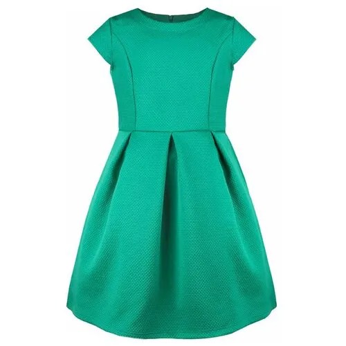 Платье радуга дети, размер 38/152, зеленый