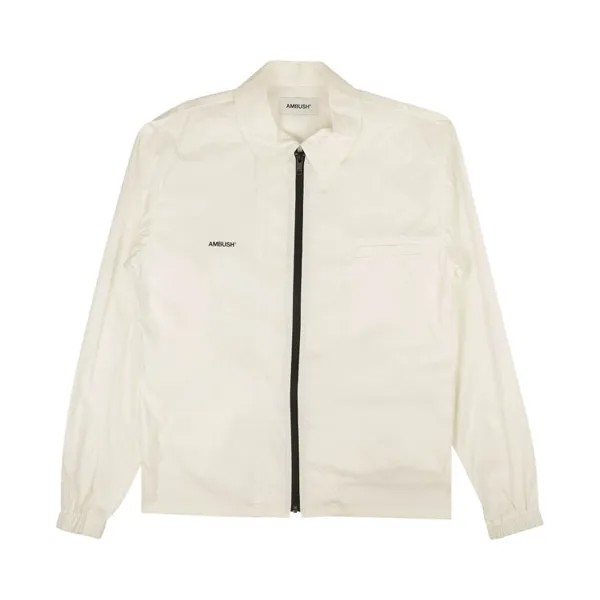 Куртка Ambush Zip Pocket Shirt 'White', белый