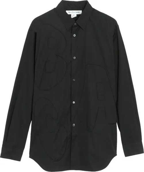 Рубашка Comme des Garçons SHIRT ABC Shirt 'Black', черный