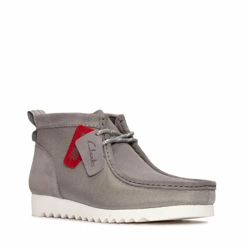 Полуботинки Clarks, размер 39,5 EU, серый