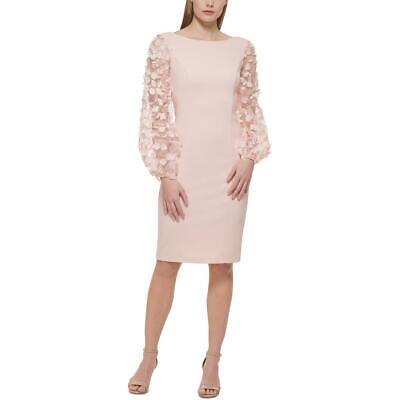 Женское розовое платье-футляр Eliza J для коктейля и вечеринки 14 BHFO 7384