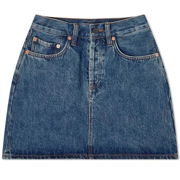 Юбка WARDROBE.NYC Denim Mini Skirt