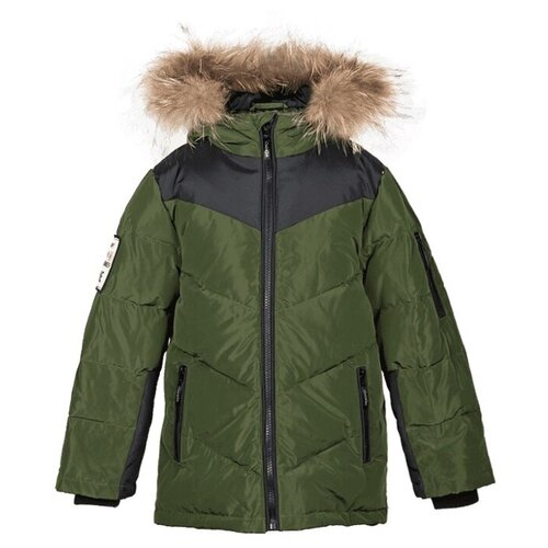 Пуховик Ciao Kids Collection CK0242 размер 8 лет (128), хаки