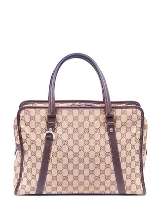Gucci Pre-Owned портфель с узором GG