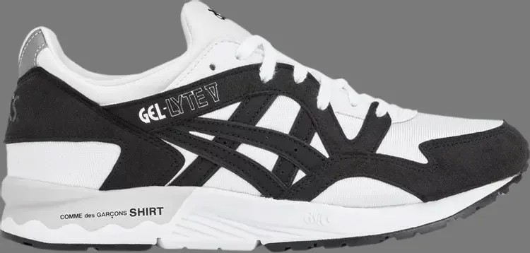 Кроссовки comme des garçons shirt x gel lyte 5 'white' Asics, белый