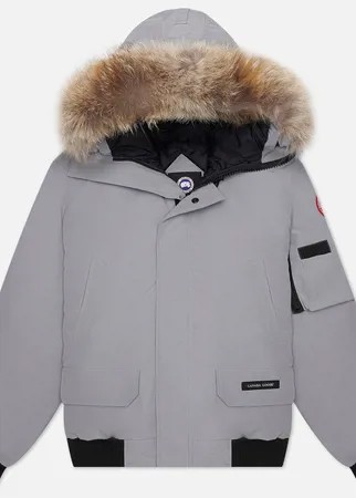 Мужская куртка бомбер Canada Goose Chilliwack, цвет серый, размер S