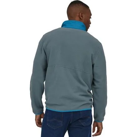 Пуловер с молнией 1/2 Microdini мужской Patagonia, цвет Plume Grey