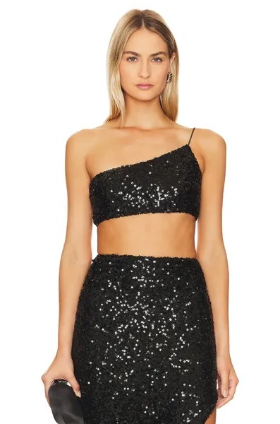 Топ Nookie Smoke Show Crop, черный