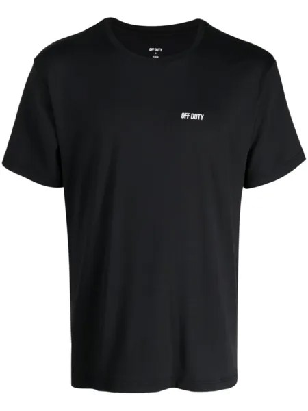 Off Duty футболка Rigg Active с логотипом, черный