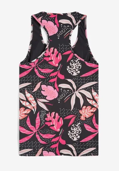 Топ SPORTIVA IN TRASPIRANTE TROPICALE Freddy, цвет Allover Tropical Leaves Pink