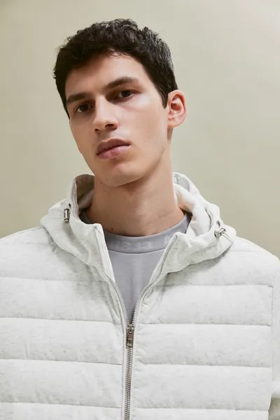 Гибридная куртка стандартной посадки H&M, серый