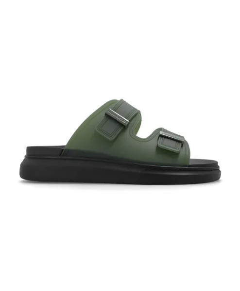 Резиновые сандалии Alexander Mcqueen, зеленый