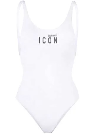 Dsquared2 купальник Icon с открытой спиной