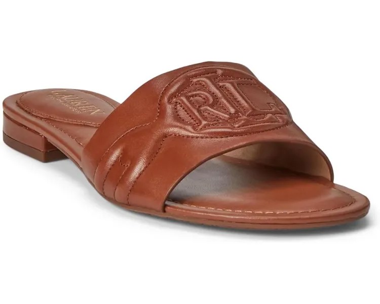 Сандалии LAUREN Ralph Lauren Alegra, цвет Deep Saddle Tan