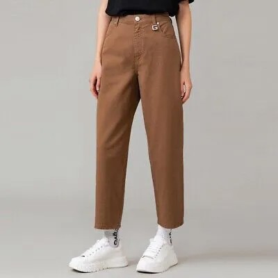 Джинсы Slouchy Woman GAELLE Paris Trousers GBDP14503 Turtle Dove Color I2022