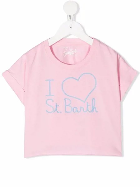 Mc2 Saint Barth Kids футболка с логотипом