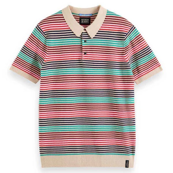 Поло Scotch & Soda 175560, Разноцветный