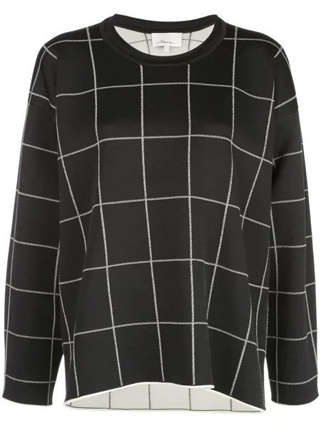 3.1 Phillip Lim толстовка в клетку Windowpane