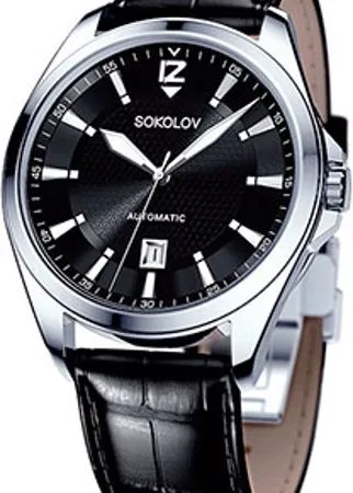 Fashion наручные  мужские часы Sokolov 150.30.00.000.04.01.3. Коллекция Expert