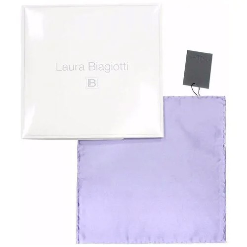 Платок Laura Biagiotti, 26х26 см, фиолетовый