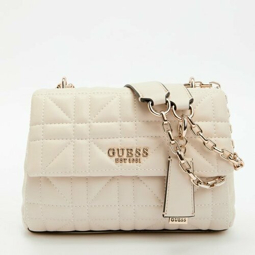 Сумка GUESS, молочно-белый