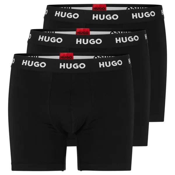 Боксеры HUGO Boxershort 3 шт, черный