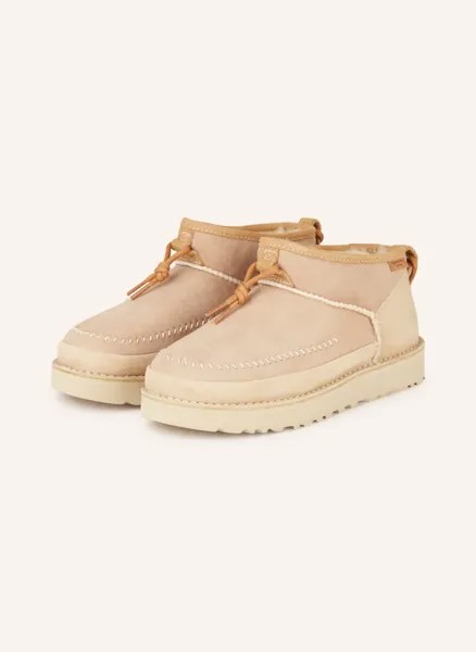 Ботинки ultra mini crafted regenerate Ugg, коричневый