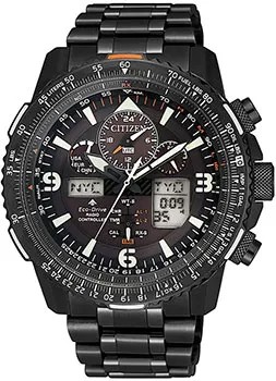 Японские наручные  мужские часы Citizen JY8085-81E. Коллекция Radio Controlled