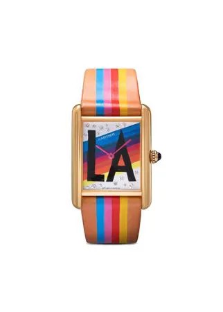 LaCalifornienne кастомизированные наручные часы Cartier Tank LA 33 мм