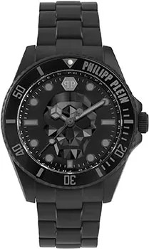 Fashion наручные  мужские часы Philipp Plein PWOAA0922. Коллекция The Skull Diver