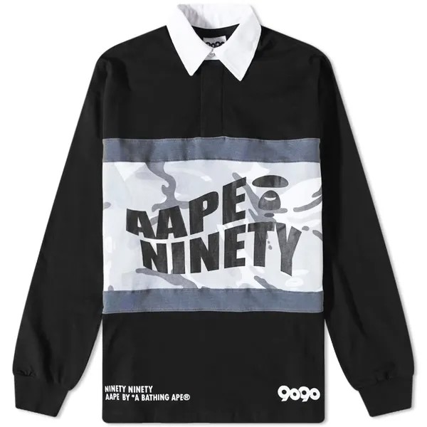 Футболка AAPE x 9090 Rugby Polo