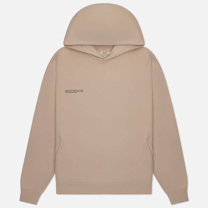 Мужская толстовка PANGAIA 365 Basic Hoodie бежевый, Размер L