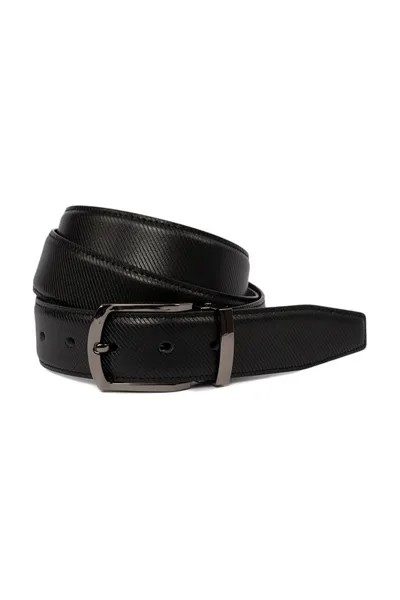 Ремень мужской HOFFSTEIN 19S-BLTH06-NAL/09 черный 120 см