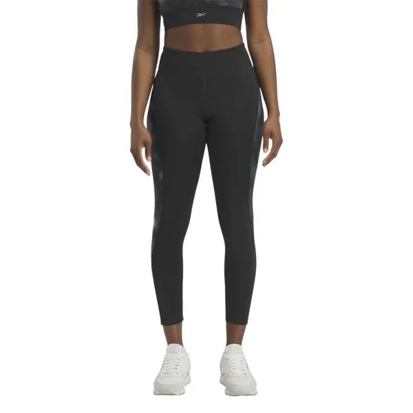 Леггинсы Reebok Classics Running Aop, черный