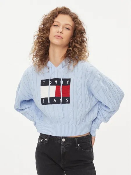 Свитер обычного кроя Tommy Jeans, синий