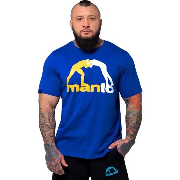 Футболка мужская MANTO hi4890 синяя XXL