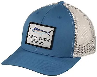 Кепка Salty Crew Marlin Mount Retro Trucker — шифер/серебристый — новинка