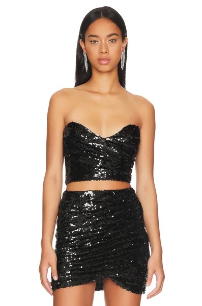 Топ Ronny Kobo Mark, цвет Sequins Black