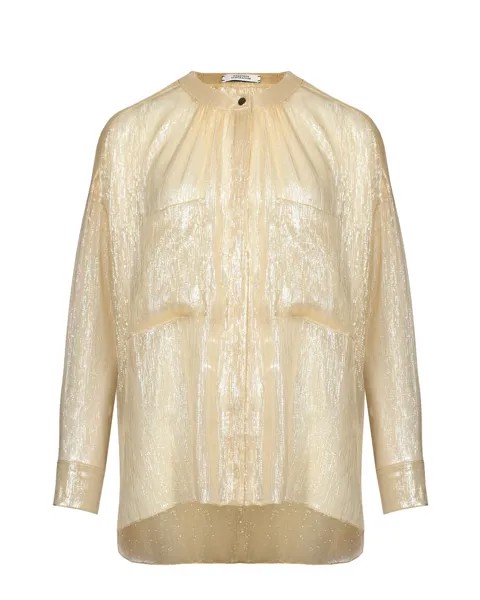 Шелковая блуза с люрексом Dorothee Schumacher