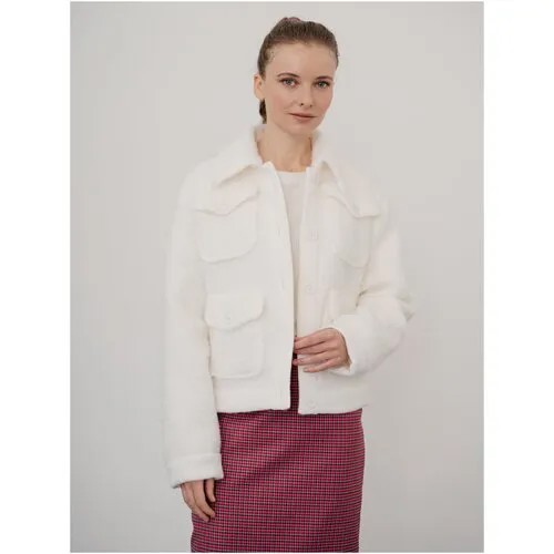 Пиджак Модный Дом Виктории Тишиной, размер XL(54-56), белый
