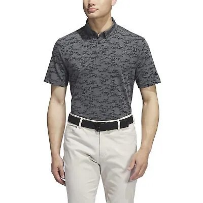 Мужские рубашки и топы Поло с принтом adidas Golf Go-To