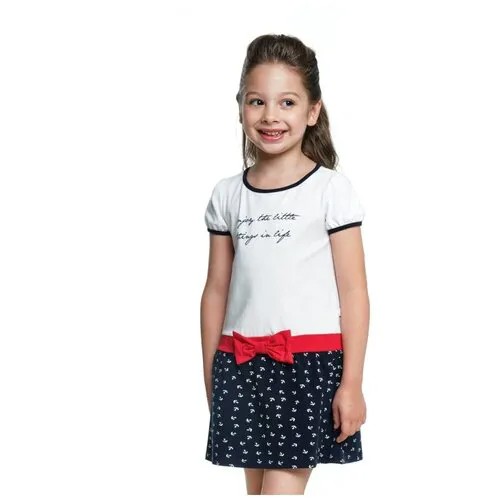 Платье Mini Maxi, хлопок, размер 92, мультиколор