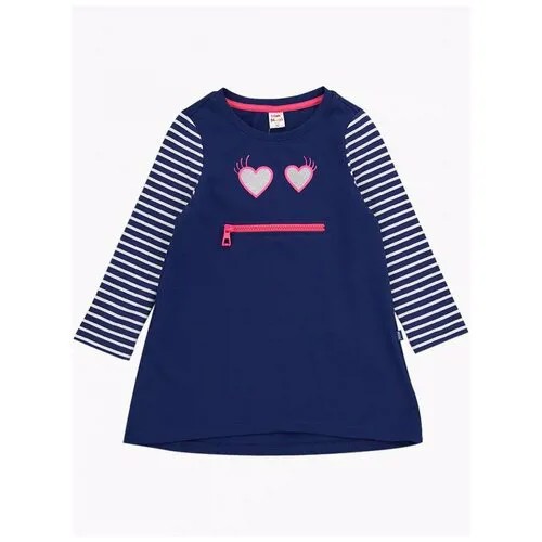 Платье Mini Maxi, модель 6108, цвет синий, размер 98