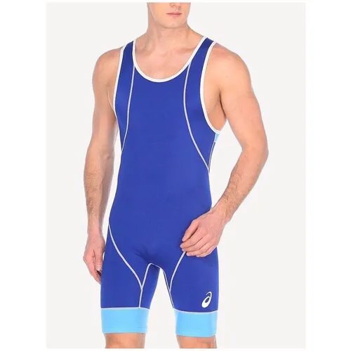 Трико ASICS Wrestling Singlet для борьбы, размер XL, синий