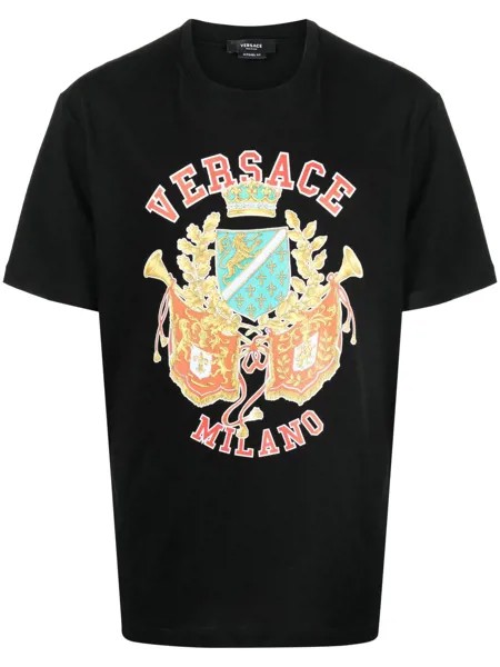 Versace футболка с логотипом