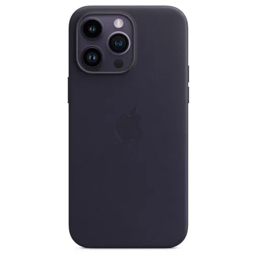Чехол Apple iPhone 14 Pro Max Leather MagSafe Ink / Чернильный