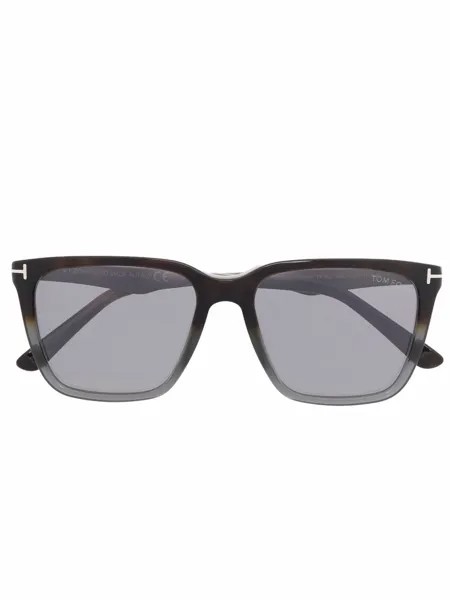 TOM FORD Eyewear солнцезащитные очки Garrett в квадратной оправе