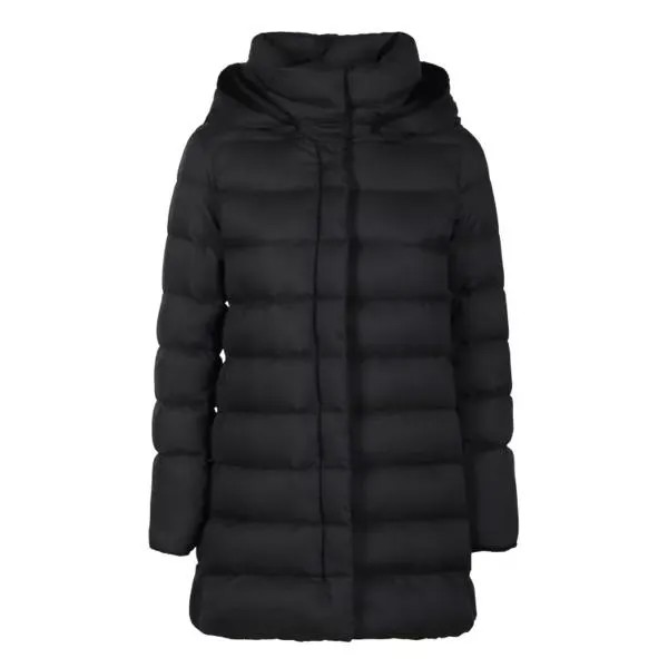 Куртка goose down jacket with quilted design Herno, черный