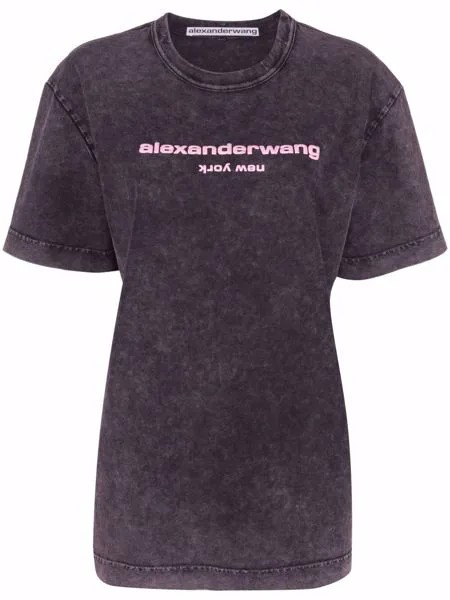 Alexander Wang футболка с логотипом