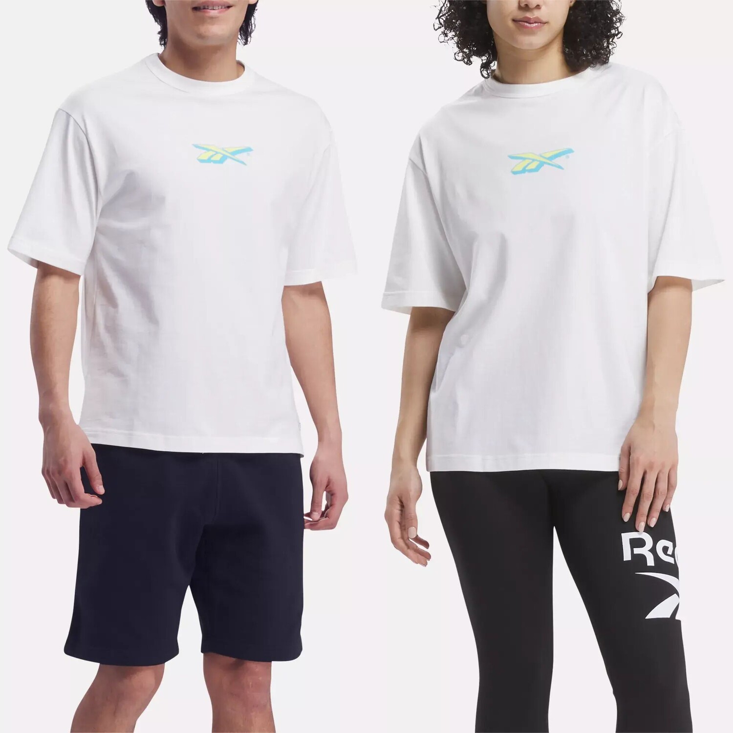 Классическая футболка «Дофамин» Reebok, белый